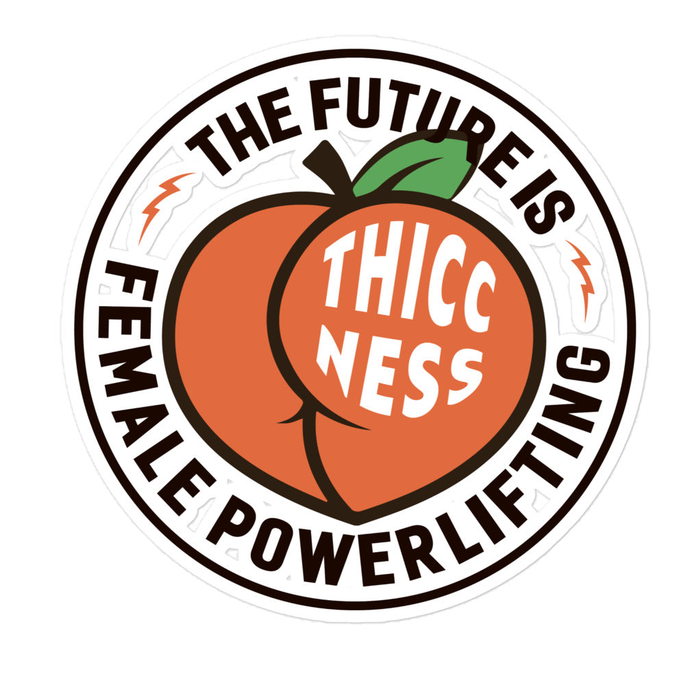 THICCNESS stickers