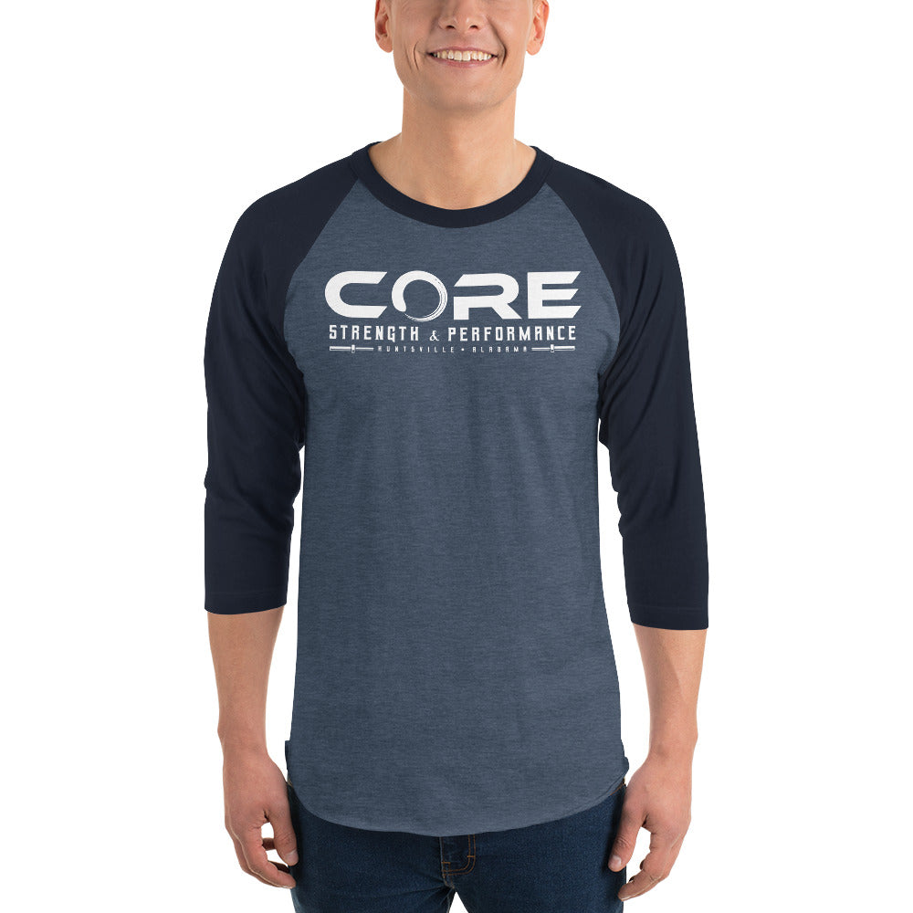 Core 3/4 sleeve raglan shirt