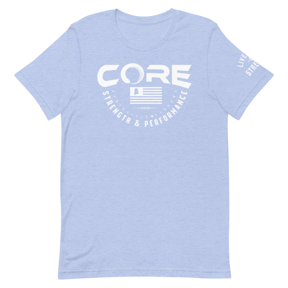 Core Logo Round Short-Sleeve Unisex T-Shirt